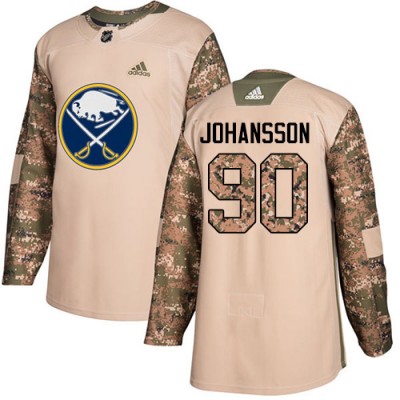 Adidas Buffalo Sabres #90 Marcus Johansson Camo Authentic 2017 Veterans Day Stitched NHL Jersey Men's